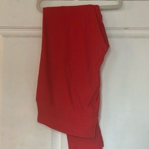 LuLaRoe TC Leggings - Solid Red